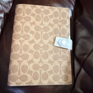 Coach Notebook Cover
